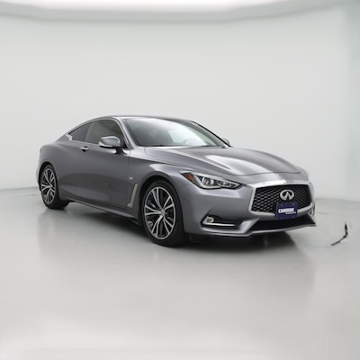 Gray 2018 Infiniti Q60 Luxe