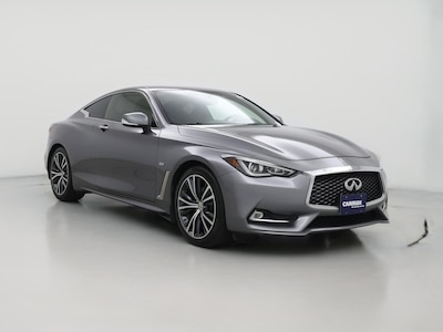 Gray 2018 Infiniti Q60 Luxe