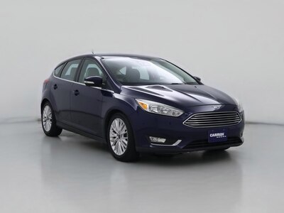 Blue 2017 Ford Focus Titanium