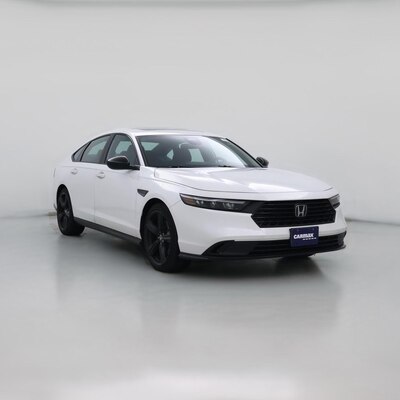 White 2023 Honda Accord Hybrid Sport-L