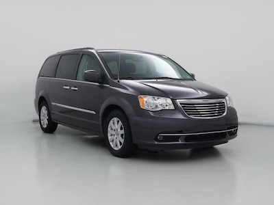 Black 2016 Chrysler Town and Country Touring