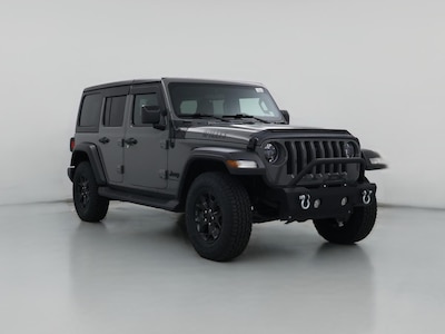Gray 2023 Jeep Wrangler Unlimited Willys
