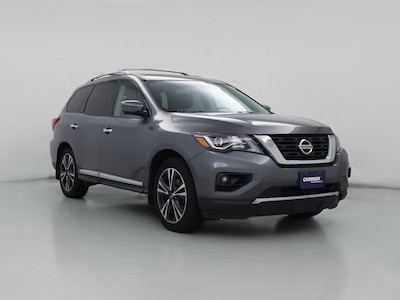 Gray 2018 Nissan Pathfinder Platinum
