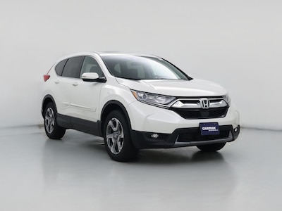 White 2017 Honda CR-V EX