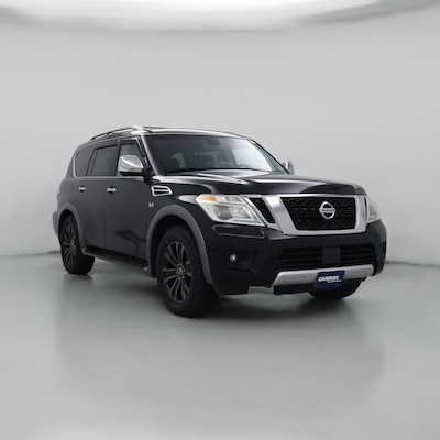 Black 2017 Nissan Armada Platinum