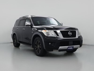 Black 2017 Nissan Armada Platinum