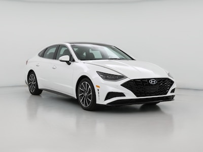 White 2022 Hyundai Sonata Limited