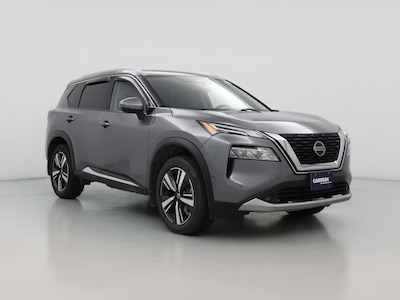 Gray 2021 Nissan Rogue Platinum