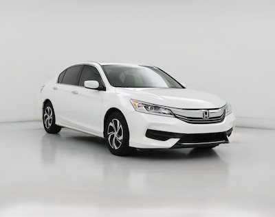White 2017 Honda Accord LX