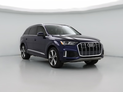 Blue 2022 Audi Q7 Premium Plus