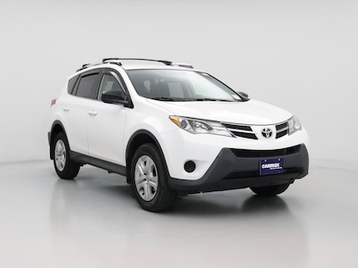 White 2015 Toyota RAV4 LE