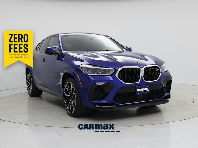 Blue 2021 BMW X6 M AWD SUV / Crossover All-Wheel Drive Automatic
