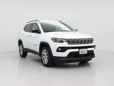 White 2022 Jeep Compass Latitude Lux