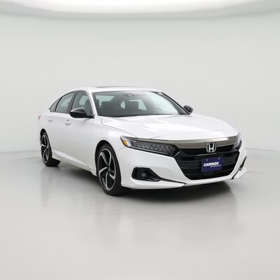 White 2021 Honda Accord Sport