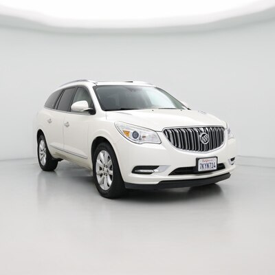 White 2015 Buick Enclave Premium