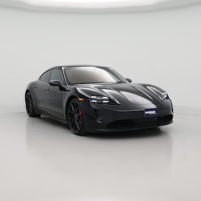 Black 2022 Porsche Taycan Electric GTS