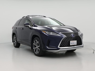 Blue 2022 Lexus RX 450h L