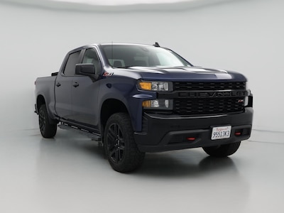 Blue 2021 Chevrolet Silverado 1500 Custom Trail Boss