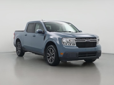 Blue 2022 Ford Maverick Lariat