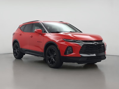 Red 2021 Chevrolet Blazer RS
