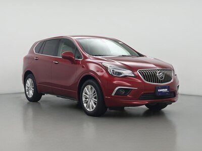Red 2017 Buick Envision Preferred