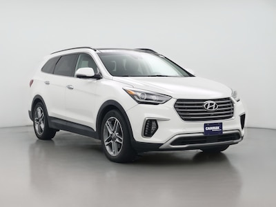 White 2017 Hyundai Santa Fe SE Ultimate
