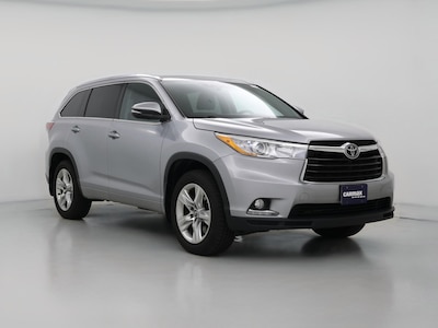 Gray 2016 Toyota Highlander Limited Platinum