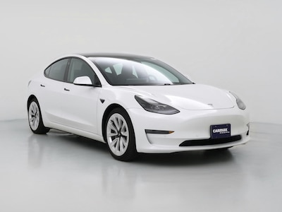 White 2021 Tesla Model 3 Long Range