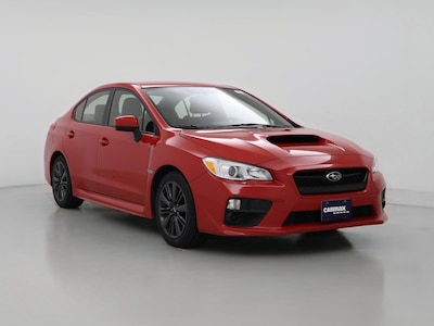 Red 2017 Subaru WRX