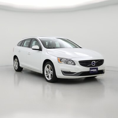 White 2015 Volvo V60 T5 Premier