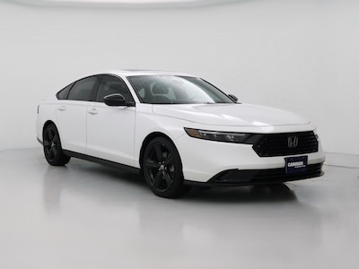 White 2023 Honda Accord Hybrid Sport-L