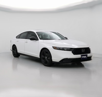 White 2023 Honda Accord Hybrid Sport-L