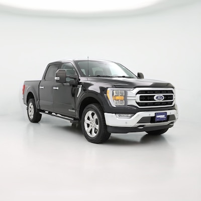 Black 2021 Ford F150 XLT