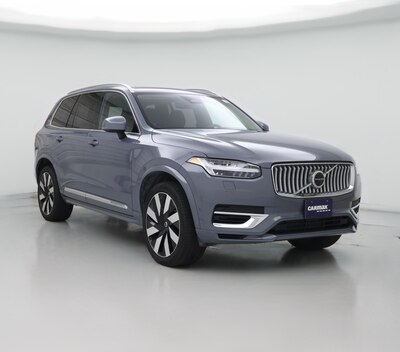 Blue 2023 Volvo XC90 Recharge PHEV T8 Ultimate