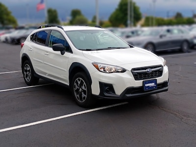 White 2018 Subaru Crosstrek