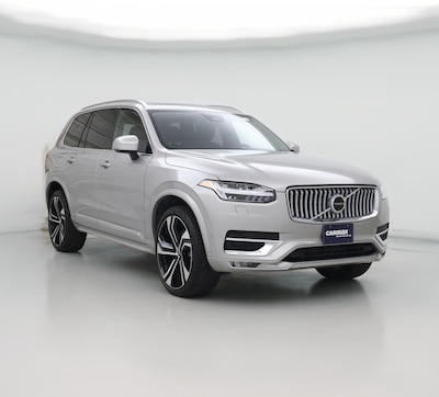 Silver 2024 Volvo XC90 B6 Ultimate Bright Theme