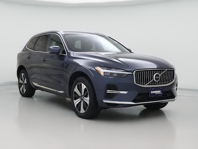 Blue 2023 Volvo XC60 Recharge PHEV T8 Core Bright Theme