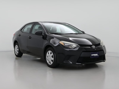 Black 2015 Toyota Corolla L