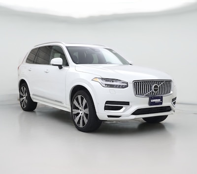 White 2024 Volvo XC90 Recharge PHEV T8 Plus Bright Theme