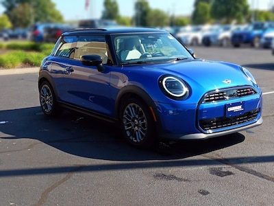 Blue 2025 Mini Cooper Hardtop S