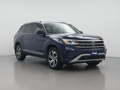 Blue 2022 Volkswagen Atlas SEL