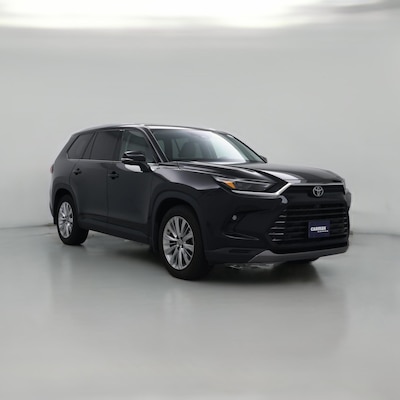 Black 2024 Toyota Grand Highlander Platinum