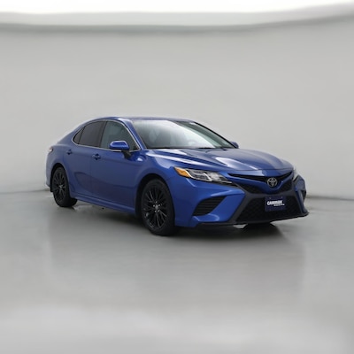 Blue 2020 Toyota Camry SE