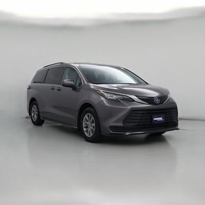 Gray 2022 Toyota Sienna Hybrid LE