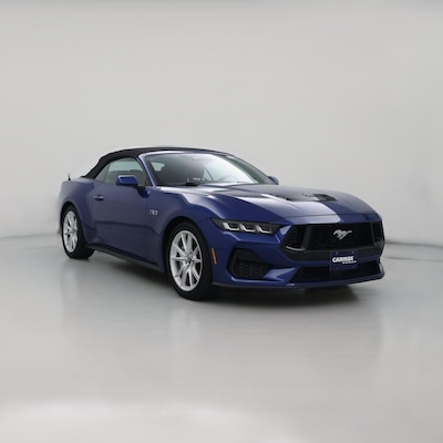 Blue 2024 Ford Mustang GT Premium