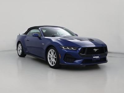 Blue 2024 Ford Mustang GT Premium