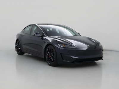 Gray 2024 Tesla Model 3 Performance