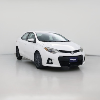 White 2014 Toyota Corolla S