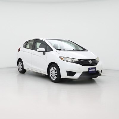 White 2016 Honda Fit LX