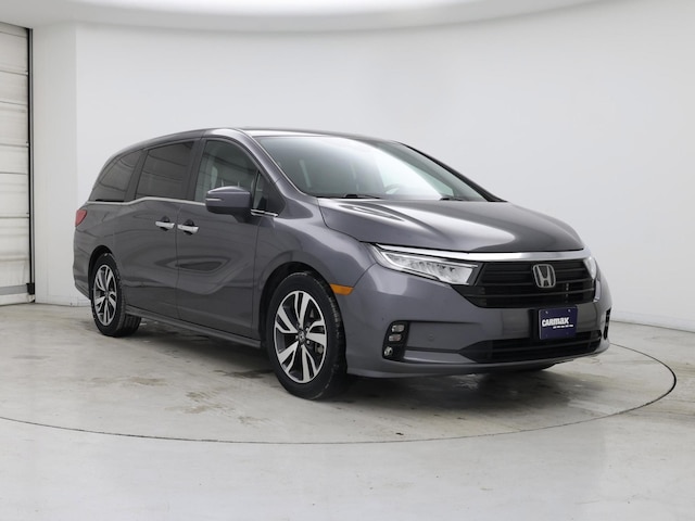 Gray 2023 Honda Odyssey Touring FWD Minivan Front-Wheel Drive Automatic
